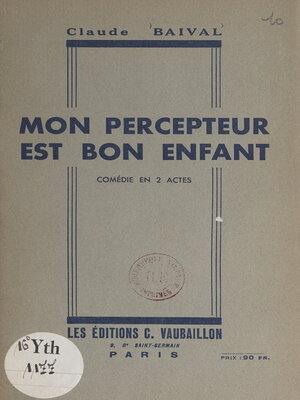 cover image of Mon percepteur est bon enfant